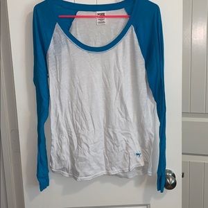 Pink long sleeve top